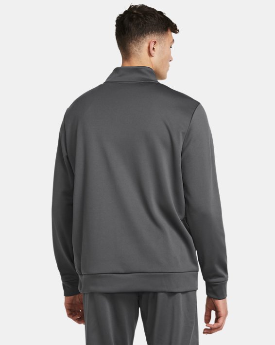 Men's Armour Fleece® ¼ Zip, Gray, pdpMainDesktop image number 1